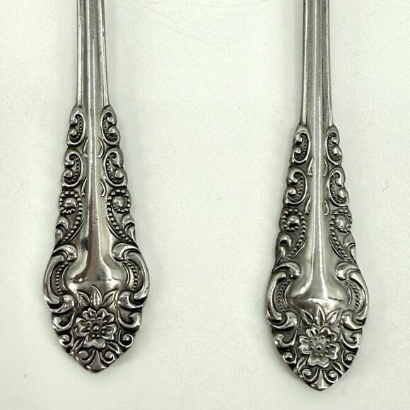 3 Table/Serving Utensils VTG VOISIN FLORAL CONTINENTAL Ladle Butter Knife Spoon - Picture 3 of 13